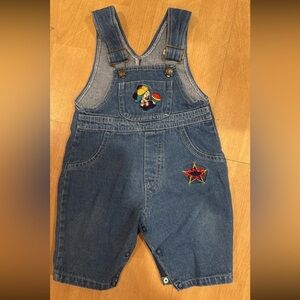Baby Mickey vintage overalls